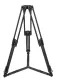Camgear T75/AL2 GS, 2-Stage 75mm bowl Aluminum Tripod with Ground Spreader GS-2