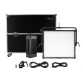 NANLUX Dyno 1200C 1KIT-FT mit Flightcase, Flächenleuchte RGBWW LED, 2.700 K - 20.000 K, 5.596 Lux @ 3m (5.600 K)