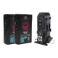 IDX EC-J98/2X, 2 x CUE-J98 Batteries, 1 x VL-2X Charger with 4 pin XLR DC Output (36W)