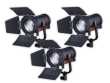 Swit FL-C60D 3KIT | Set of 3 x 60W LED Spotlight, 25000lux, V-Mount, DMX