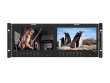 TVLogic RKM-290A, Dual 9” 4RU Rack-Mount Monitor