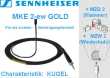 Sennheiser Ansteckmikrofon MKE 2 Black oder Beige EW {Kugel} 3,5mm Klinkenstecker