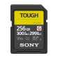 Sony SF-G256T TOUGH 256 GB, 256 GB SDXC UHS-II Speicherkarte, 299 MB/s, V90
